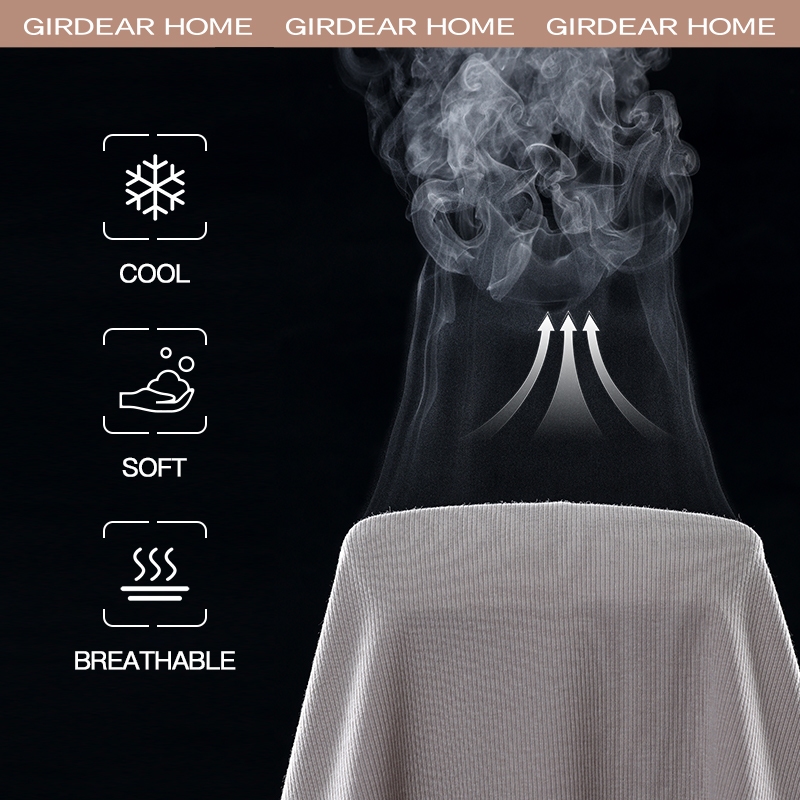 Girdear Home Áo Dệt Kim Sọc Modal Cotton Cổ Tròn Không Tay Cho Nữ, Thoáng Mát Và Giữ Ẩm - Áo Tank Top Màu Trơn Slim Fit, Phù Hợp Thời Trang Hàng Ngày,8511EA08