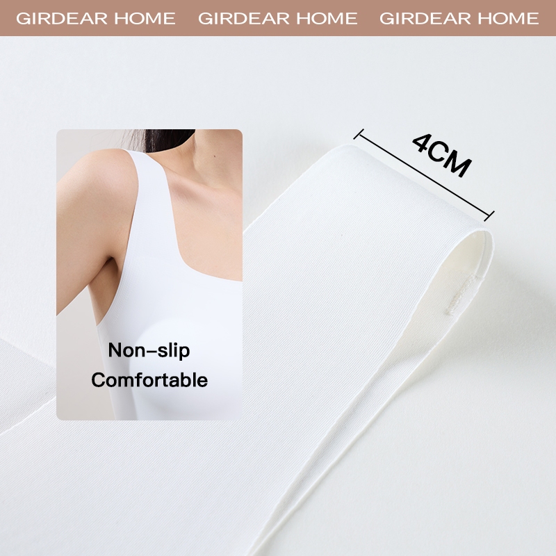 Girdear Home Áo Thun Dệt Kim Cổ Vuông Và Áo Vest Không Tay Dành Cho Nữ - Với Đệm Ngực Trơn, Áo Tank Top Lụa Băng Slim Fit Mềm Mại Thoải Mái,8511EB11