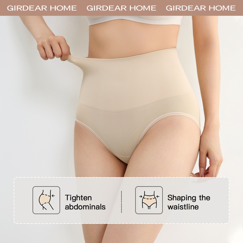 Girdear Home Quần Lót Nữ Siêu Mỏng Băng Lụa Co Dãn, Kháng Khuẫn Và Thoáng Khí - Trung Eo Liên Mạch Mát Mẻ, Định Hình Gợi Cảm,8531AC06