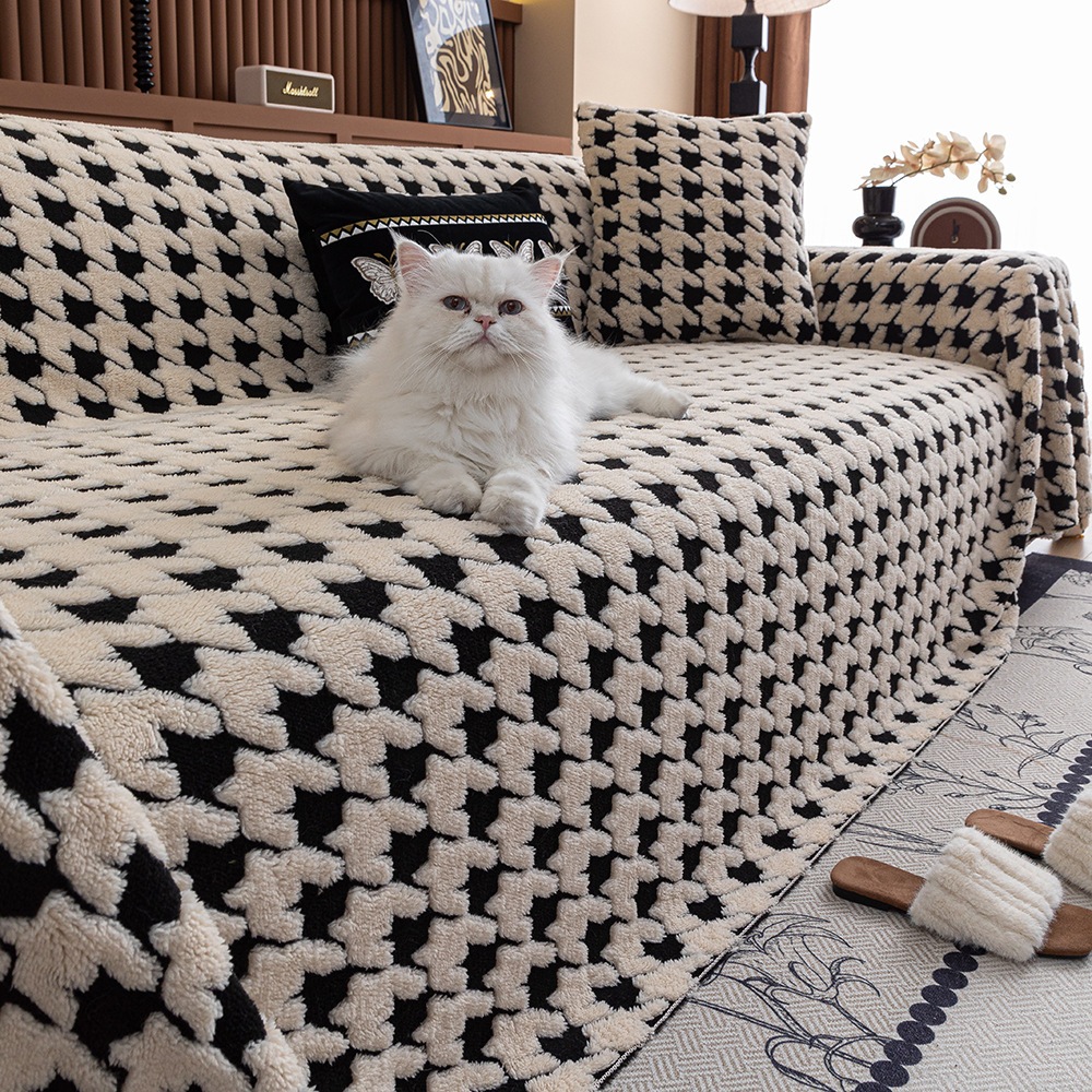 Dày Chống Trơn Trượt Boho Couch Cover Chim Kẻ Sọc Sofa Slipcover Sofa Bao Đa Năng Nội Thất Sofa Bao