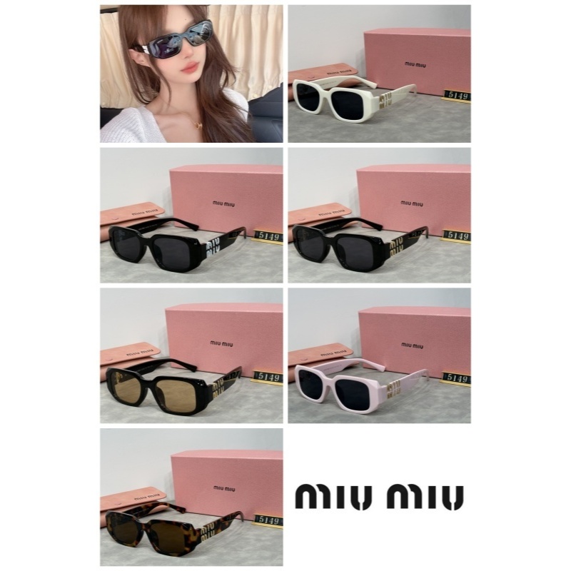 Kính râm unisex mắt mèo hình bầu dục khung hẹp phong cách thời trang châu Âu, chống UV400