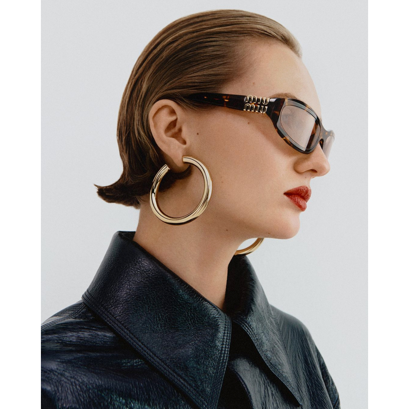 Kính râm retro mắt mèo, khung hẹp gọng nhỏ, thời trang unisex