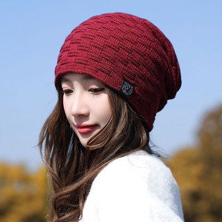 Mũ len mùa đông nam nữ nhiều màu sắc để lựa chọn mũ đôi