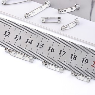 Trâm trang sức thép không gỉ đáy phẳng hai lỗ - nguyên vật liệu cho DIY và handmade