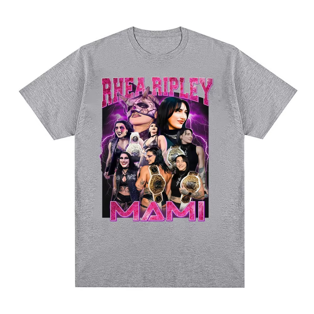 Rhea Ripley Grand Slam Phong Cách Thập Niên 90, Hoodie In Họa Tiết Gothic, Bông