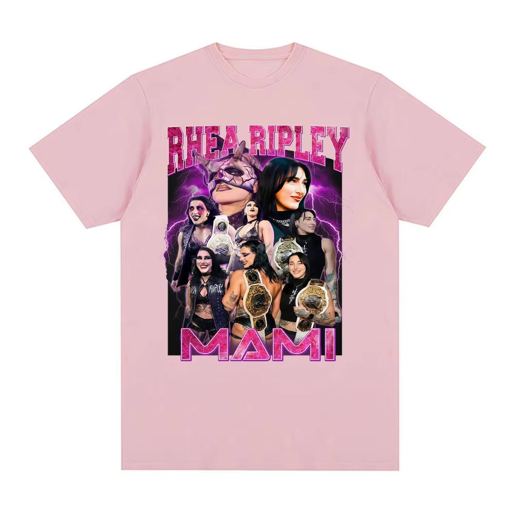 Rhea Ripley Grand Slam Phong Cách Thập Niên 90, Hoodie In Họa Tiết Gothic, Bông