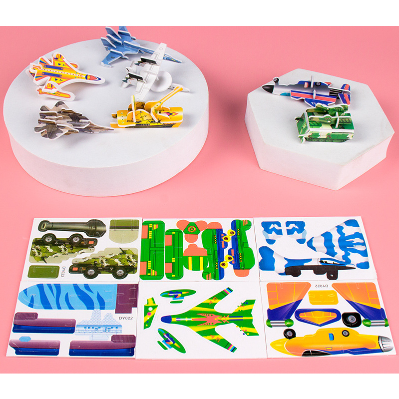 Đồ chơi lắp ráp mô hình giấy 3D Mini