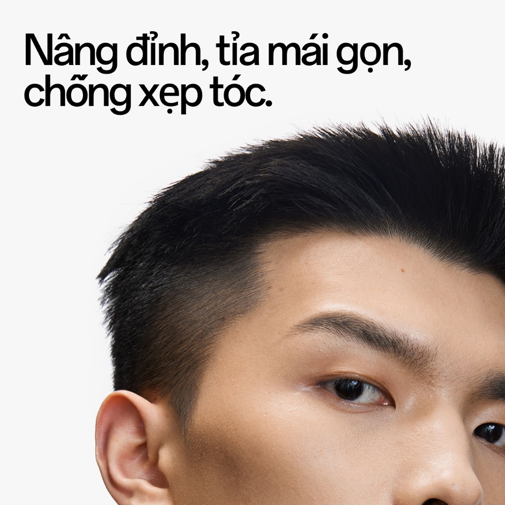 ApexFlow No.0 Đất Sét Vuốt Tóc Nam - Khô Nhanh, Giữ Nếp, Không Bết, Phồng Tự Nhiên, Mọi Loại Tóc 30g