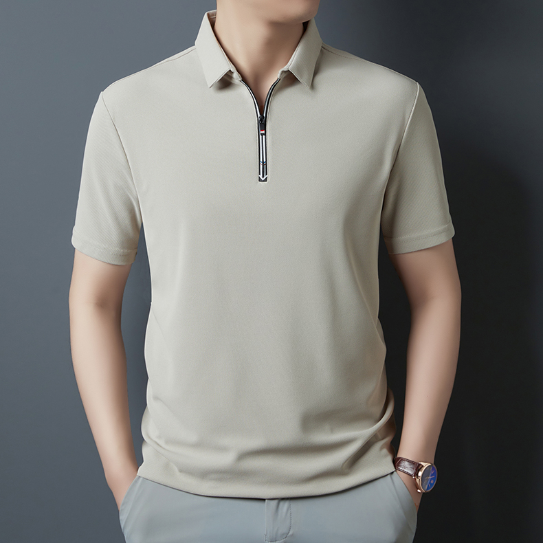 Mới Nam Áo Sơ Mi Polo Thời Trang Rời Xanh Công Sở Áo Sơ Mi Polo Làm Việc Áo Thun Trắng