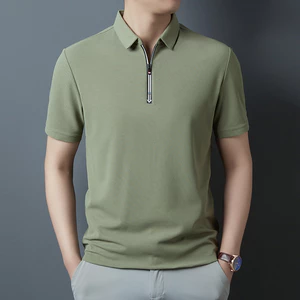 Mới Nam Áo Sơ Mi Polo Thời Trang Rời Xanh Công Sở Áo Sơ Mi Polo Làm Việc Áo Thun Trắng