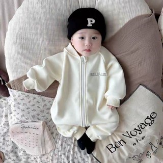Quần áo mùa đông mềm mại và thoải mái cho bé sơ sinh Bé trai bé gái Áo liền quần thiên thần nhỏ Quà tặng Giáng sinh (0-24 tháng)