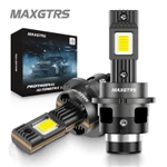 MAXGTRS D1S D3S LED Canbus D2S D4S D1R D2R D3R Đèn Pha 90W 6000K 28000LM Bóng Đèn Xenon Tự Động Thay Thế Cắm & Chạy 12V — ảnh 1