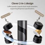 Bộ máy pha cà phê Espresso điện cầm tay CLITON Máy pha cà phê du lịch để cắm trại, Máy pha cà phê ô tô Tự sưởi ấm với chiết xuất viên nang USB-C cho RV, Đi bộ đường dài, văn phòng — ảnh 4