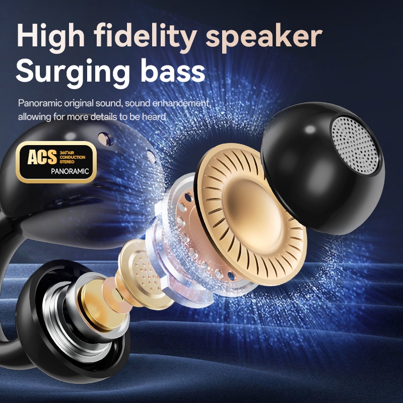 Tai nghe Bluetooth tai mở AOC-ACD3521 Phiên bản AI Giảm tiếng ồn Cảm ứng thông minh Chế độ kép Giảm tiếng ồn | BigBuy360 - bigbuy360.vn