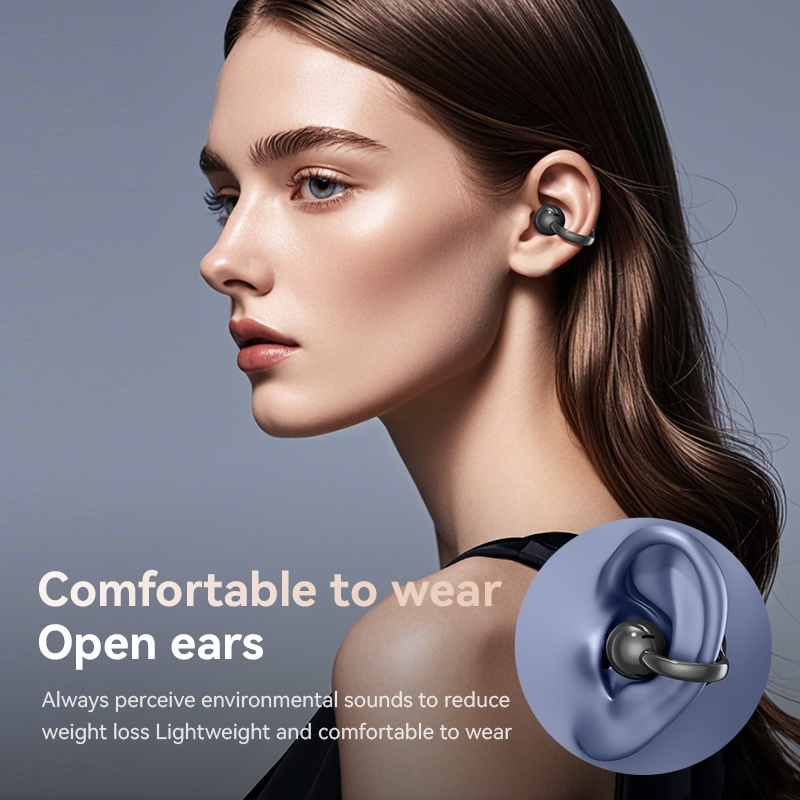 Tai nghe Bluetooth tai mở AOC-ACD3521 Phiên bản AI Giảm tiếng ồn Cảm ứng thông minh Chế độ kép Giảm tiếng ồn | BigBuy360 - bigbuy360.vn
