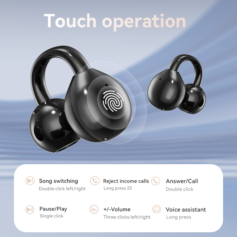 Tai nghe Bluetooth tai mở AOC-ACD3521 Phiên bản AI Giảm tiếng ồn Cảm ứng thông minh Chế độ kép Giảm tiếng ồn | BigBuy360 - bigbuy360.vn