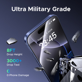 Kính bảo vệ màn hình điện thoại UGREEN cho iPhone 17 Series Full Cover Kính cường lực Phim bảo vệ cho iPhone 17 Pro Max
