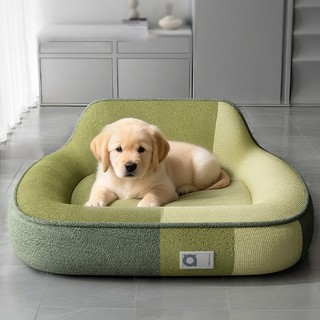 Giường Cho Chó - Giường Sofa Mèo Cao Cấp, Giường Cho Chó Chỉnh Hình Có Tựa Lưng Mềm Mại Hỗ Trợ Cho Thú Cưng Lớn, Vừa Và Nhỏ