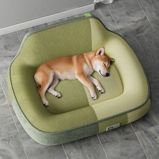 Giường Cho Chó - Giường Sofa Mèo Cao Cấp, Giường Cho Chó Chỉnh Hình Có Tựa Lưng Mềm Mại Hỗ Trợ Cho Thú Cưng Lớn, Vừa Và Nhỏ