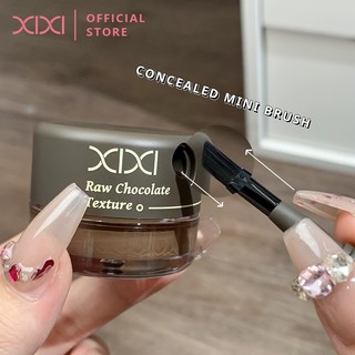 Kem Kẻ Mắt Dạng Hũ Có Cọ - Chống Nước Mồ Hôi Lâu Trôi Không Nhòe, Màu Đen Nâu Tự Nhiên D766