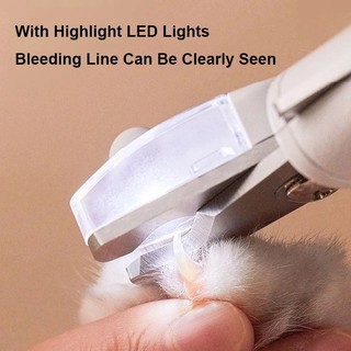 PETKIT Thú Cưng Cắt Móng Tay Có Đèn LED Ngăn Chặn Cắt Móng Tay Máu Mạch Mèo Chó An Toàn Cắt Móng Tay Tông Đơ