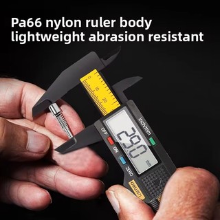DELI 150mm 0.1mm Điện Tử Kỹ Thuật Số Caliper Vernier Caliper Đo Dụng Cụ Đo Micromet Dụng Cụ Đo Thước Kỹ Thuật Số