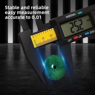 DELI 150mm 0.1mm Điện Tử Kỹ Thuật Số Caliper Vernier Caliper Đo Dụng Cụ Đo Micromet Dụng Cụ Đo Thước Kỹ Thuật Số