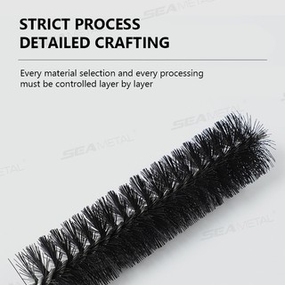 SEAMETAL Van Xe Hơi Carbon Dụng Cụ Vệ Sinh Động Cơ Nạp Rửa Bàn Chải Đốt Phòng Xi Lanh Kiểm Tra Phụ Kiện Ô Tô