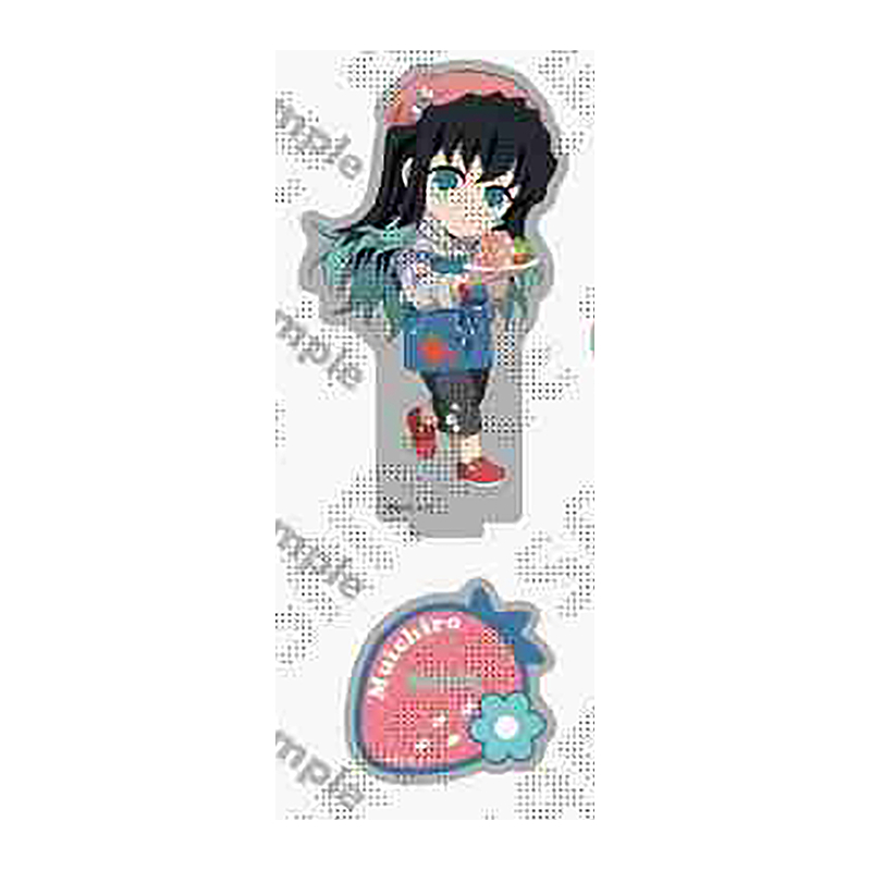 Demon slayer Kimetsu no Yaiba Acrylic Standee Love Pin ufotable Fan-made Merch Dâu Lễ Hội Anime Hình Quà Tặng
