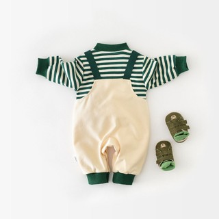 Bé Trai Sơ Sinh Cotton Dễ Thương Mềm Mại Và Thoải Mái Quần Áo Mùa Đông Khủng Long Romper Quà Tặng Giáng Sinh (0-24 tháng)