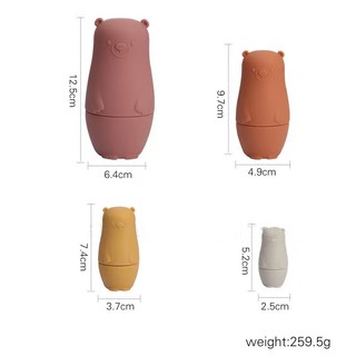 Đồ chơi xếp chồng lên nhau giáo dục dành cho trẻ em mô hình đồ chơi tương tác bằng silicon cấp thực phẩm