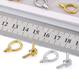 Khóa Trang Sức Thép Không Gỉ Hình Đặc Biệt, Vàng 18K, Dành Cho Vòng Cổ Và Vòng Tay
