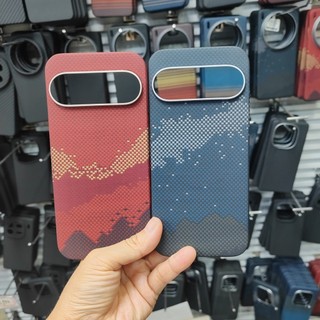 Ốp điện thoại bằng sợi vải Carbon Aramid cao cấp cho Google Pixel 10 Pro XL Ốp điện thoại siêu mỏng Vỏ sạc không dây từ tính