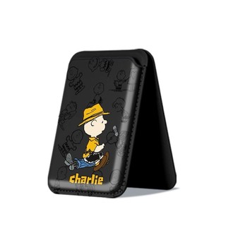 Đầu Lớn Snoopy Họa Tiết Cặp Đôi Da Điện Thoại Đựng Thẻ Cho iPhone 17 17 Pro Max 17 Air 16 16 Pro Max 15 14 13 12 11 Pro Max Plus Giá Đỡ Thẻ Dọc