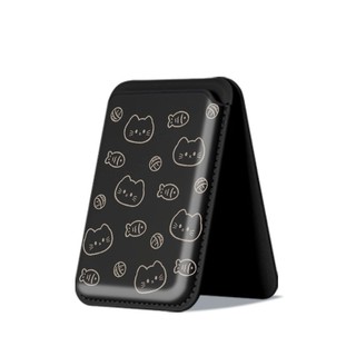 Giá đỡ thẻ điện thoại bằng da thỏ và mèo đơn giản dành cho iPhone 17 17 pro max 17 air 16 16 pro max 15 14 13 12 11 Pro Max Plus giá đỡ thẻ dọc