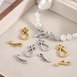 Thép Không Gỉ Kẹp Trang Sức Vàng 18K Cho Vòng Cổ Và Vòng Tay Với Khóa Kết N nối Đặc Biệt