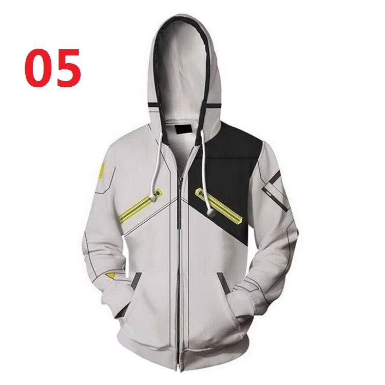 hoodie Valorant có dây kéo, thiết kế 3D unisex, áo khoác ngoài
