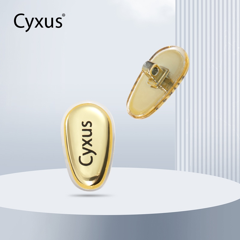 Cyxus Kính Mũi Miếng Lót Silicon Da Bao Kim Loại, Thích Hợp Cho Kính Đọc Sách Và Quang Học Khung Kim Loại - 7801Z1516