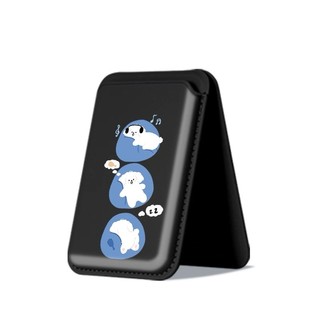 Sofa Lười Mèo Và Chó Họa Tiết Cặp Đôi Da Điện Thoại Đựng Thẻ Đứng Cho iPhone 17 17 Pro Max 17 Air 16 16 Pro Max 15 14 13 12 11 Pro Max Plus Giá Đỡ Thẻ Dọc