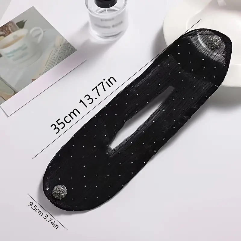 Đơn giản - Trang sức tóc hình kim cương và phụ kiện búi tóc thời trang cho nữ
