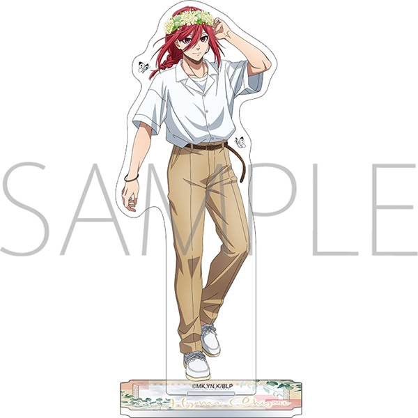 Blue Lock Itoshi Rin Shidou Ryusei Acrylic Đứng Hình Anime Merch Movic Phong Cách Bộ Sưu Tập Quạt