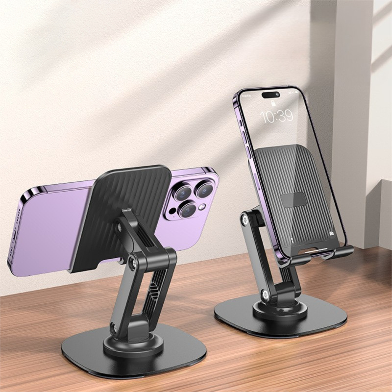 Mới Giá đỡ điện thoại iPhone, máy tính bảng iPad chân xoay 360 độ tiện lợi bằng hợp kim nhôm Macbox