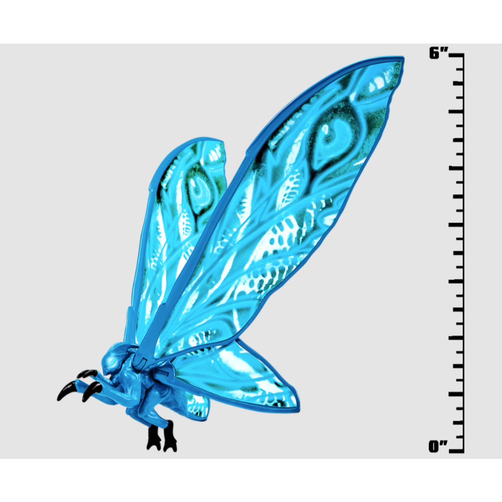 Godzilla 6 ′ ′ 6inch King of the Monsters Mothra của Playmates Toys