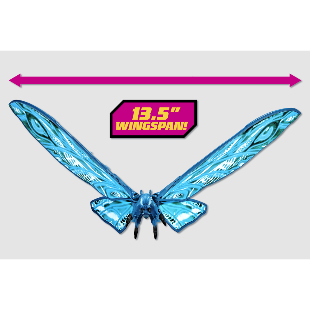 Godzilla 6 ′ ′ 6inch King of the Monsters Mothra của Playmates Toys