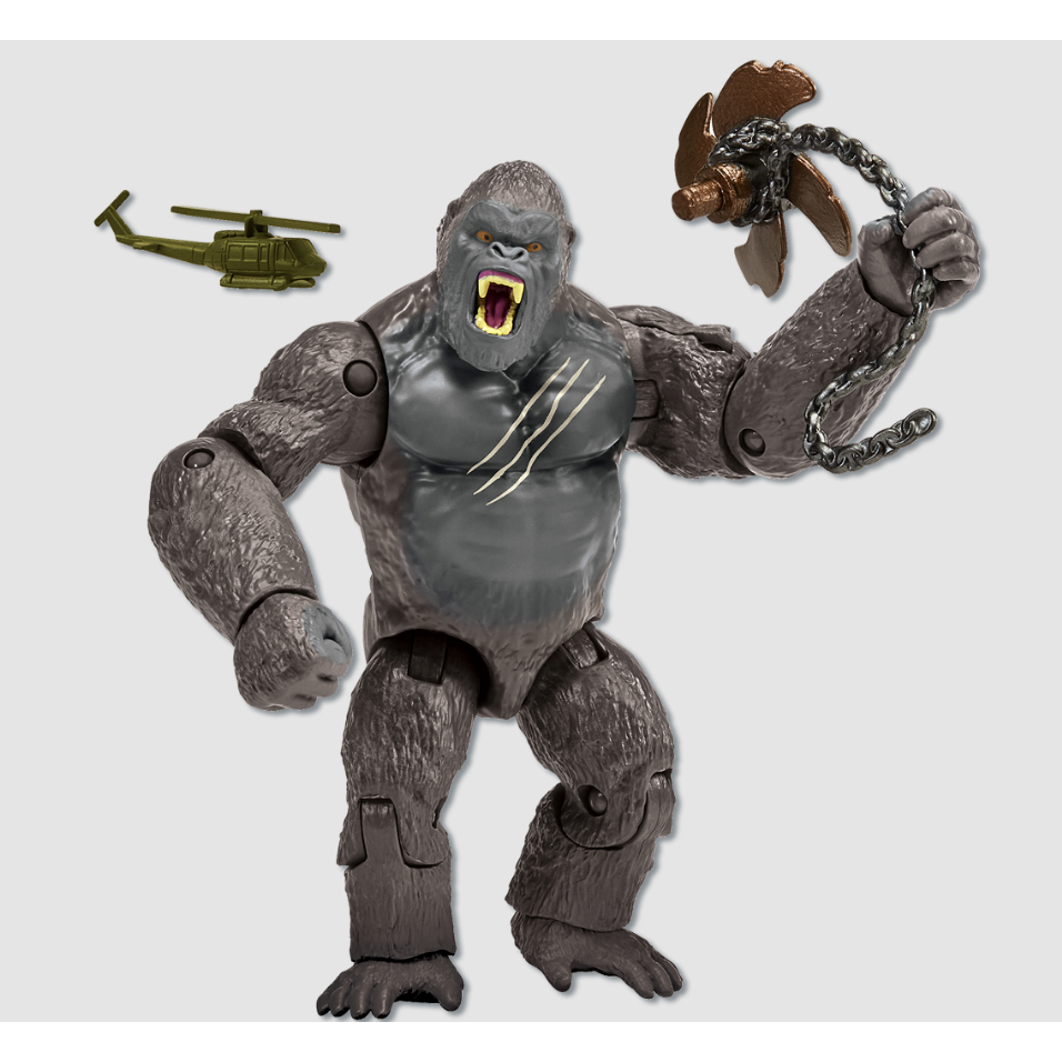 Godzilla 6 ′ ′ 6inch King of the Monsters Skull Island Kong của Playmates Toys