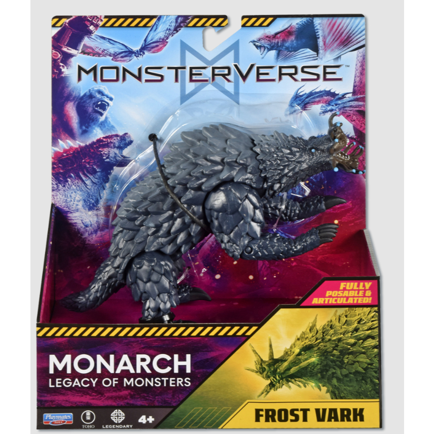 Godzilla 6 ′ ′ 6inch King of the Monsters Frost Vark của Playmates Toys