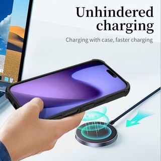 Dành cho iPhone 17 Pro Max 17 17 Pro 17 Vỏ điện thoại AIR ánh sáng tỏa sáng màu trơn hút từ tính đơn giản bốn góc chống rơi và chống sốc Vỏ bảo vệ điện thoại TPU PC