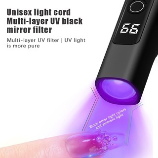 [savemoneyeveryday] Salon Thời Trang Và Di Động Nhanh USB Sạc Màn Hình Hiển Thị Kỹ Thuật Số Màn Hình LED Đèn Móng Tay [vn]