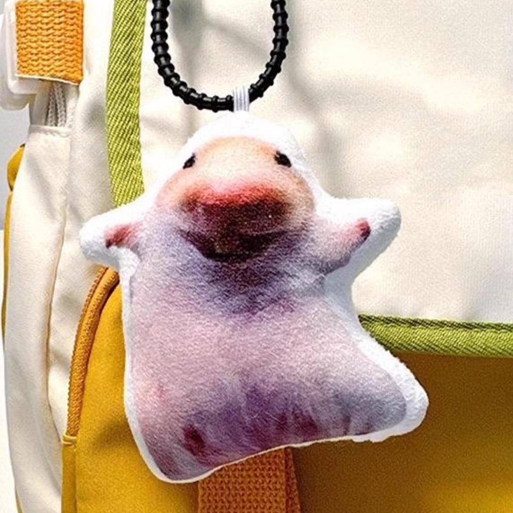 Haha Rat MeMe Búp Bê Cười Thiết Kế Giọng Nói Mô Phỏng Dễ Thương Hamster Sang Trọng Thú Nhồi Bông Đồ Chơi