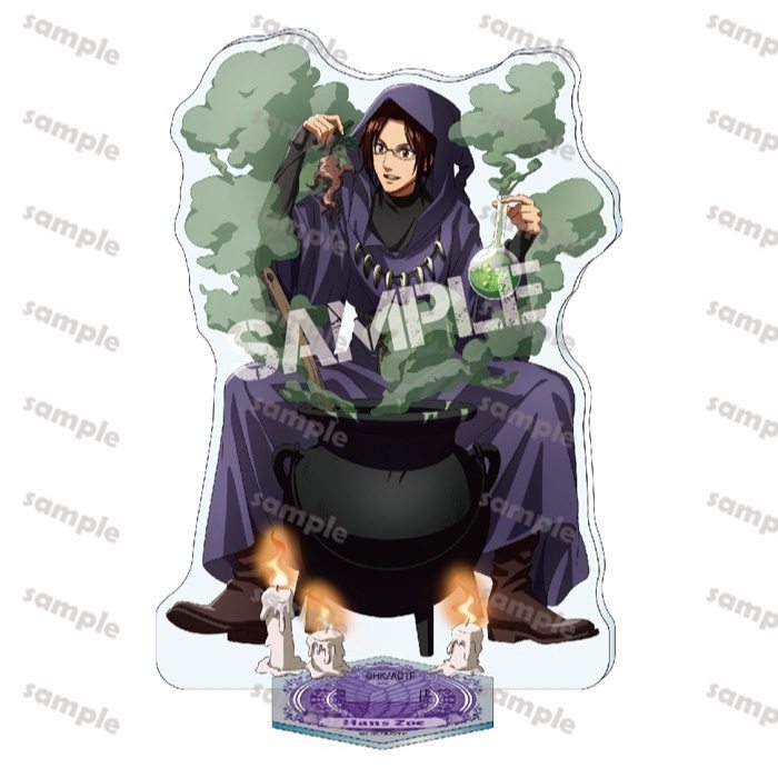 Attack on Titan Magicians Theme Acrylic Standee Levi Hange Anime Hình Phiên bản tiếng Nhật (Không chính thức)
